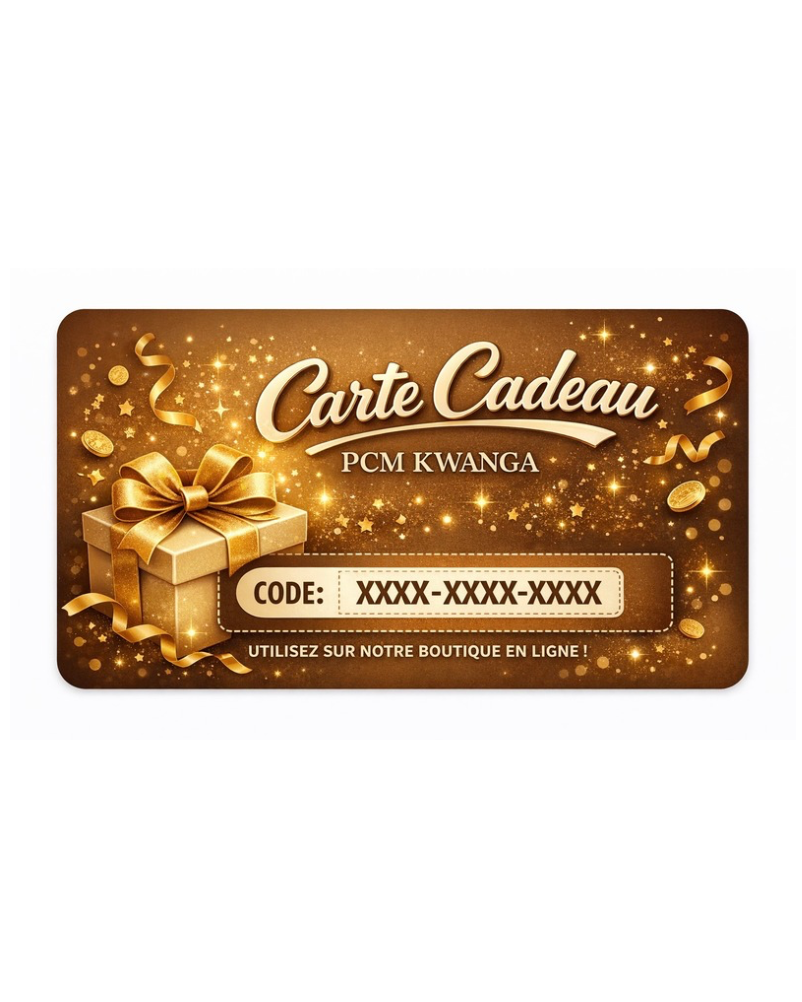 Carte cadeau PCM Kwanga